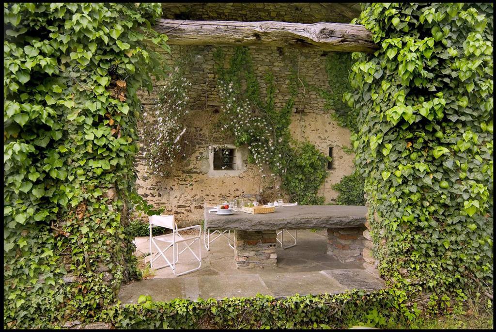 Zahrada ubytování Agriturismo Famiglia al Castello Di Bagnolo
