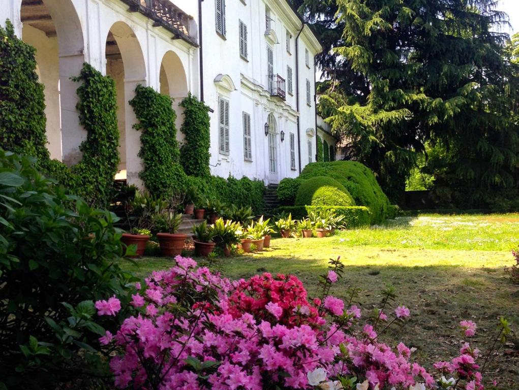 Zahrada ubytování Agriturismo Famiglia al Castello Di Bagnolo
