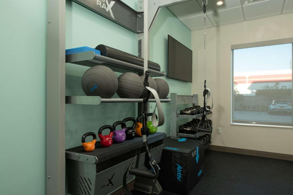 Fitness centrum a/nebo fitness zařízení v ubytování Tru By Hilton The Colony