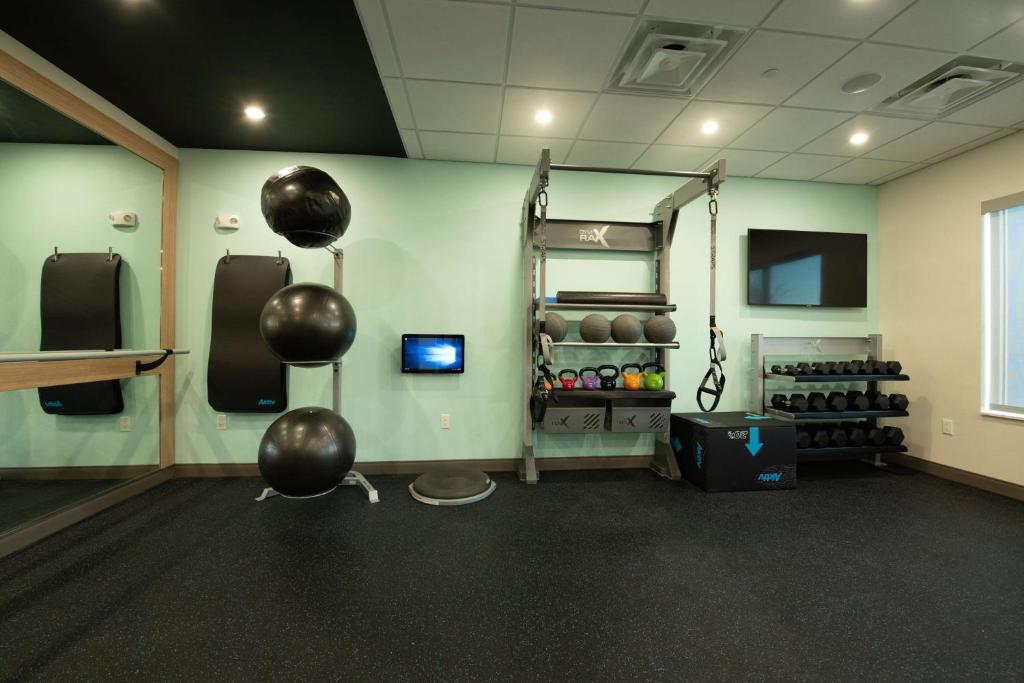 Fitness centrum a/nebo fitness zařízení v ubytování Tru By Hilton The Colony