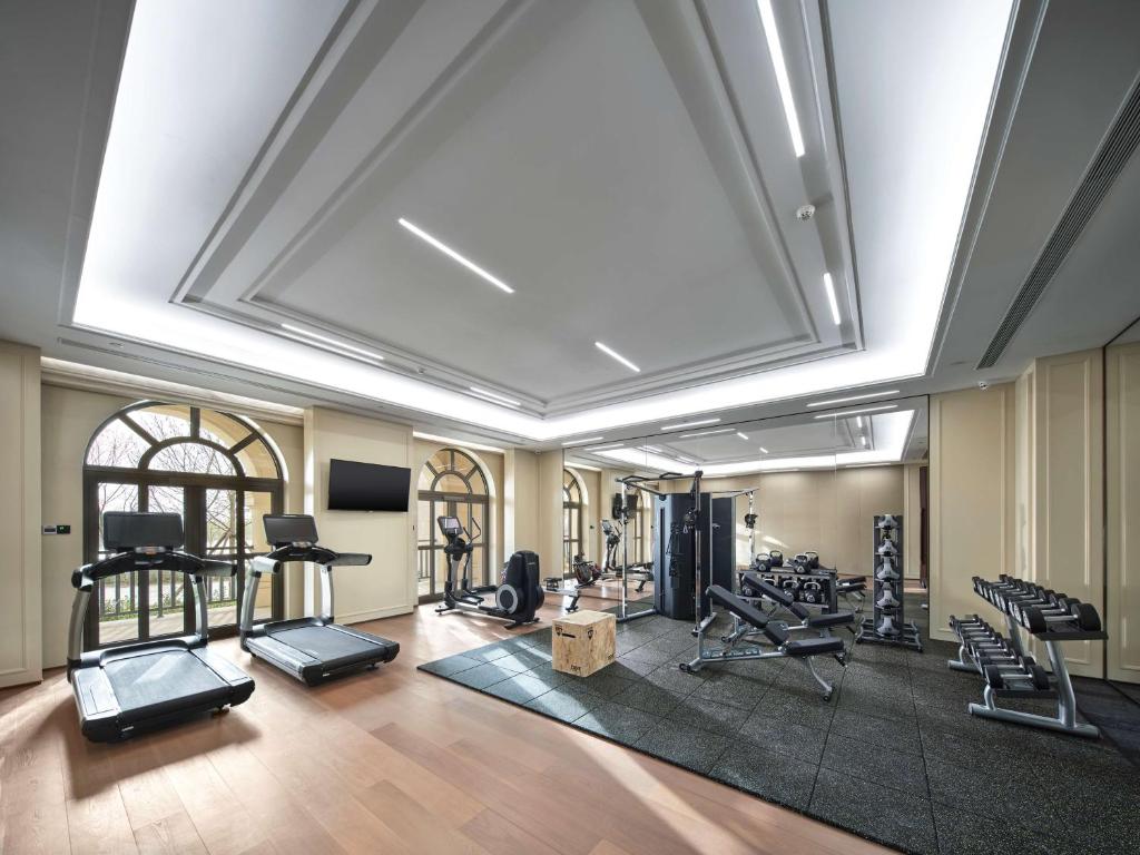 Fitness centrum a/nebo fitness zařízení v ubytování Hollick Hotel Wen'An, Tapestry Collection By Hilton