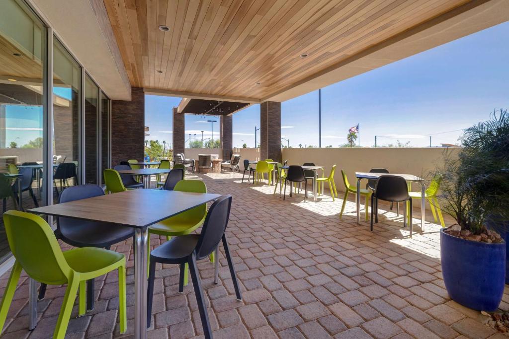 Balkón nebo terasa v ubytování Home2 Suites By Hilton Las Vegas Northwest