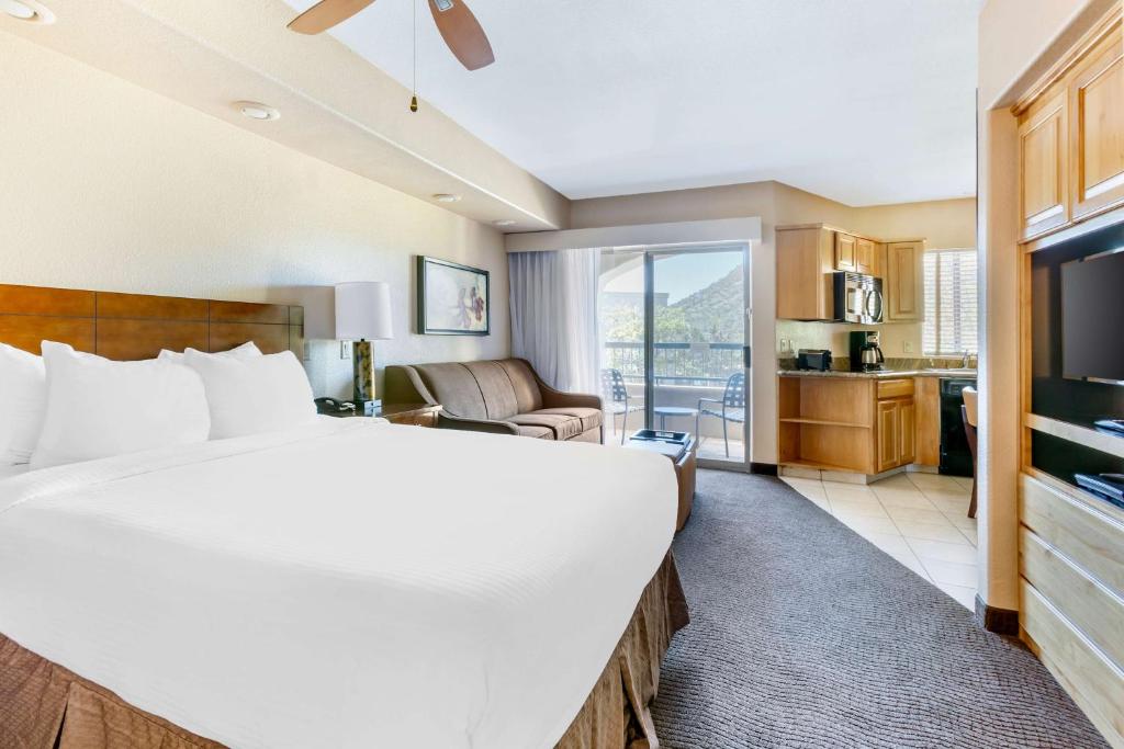 Hilton Vacation Club Ridge on Sedona - Studio 1 Koningin Met/ Balkon En Bankbed