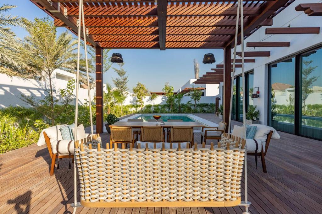 Balkón nebo terasa v ubytování Maysan Doha, LXR Hotels & Resorts