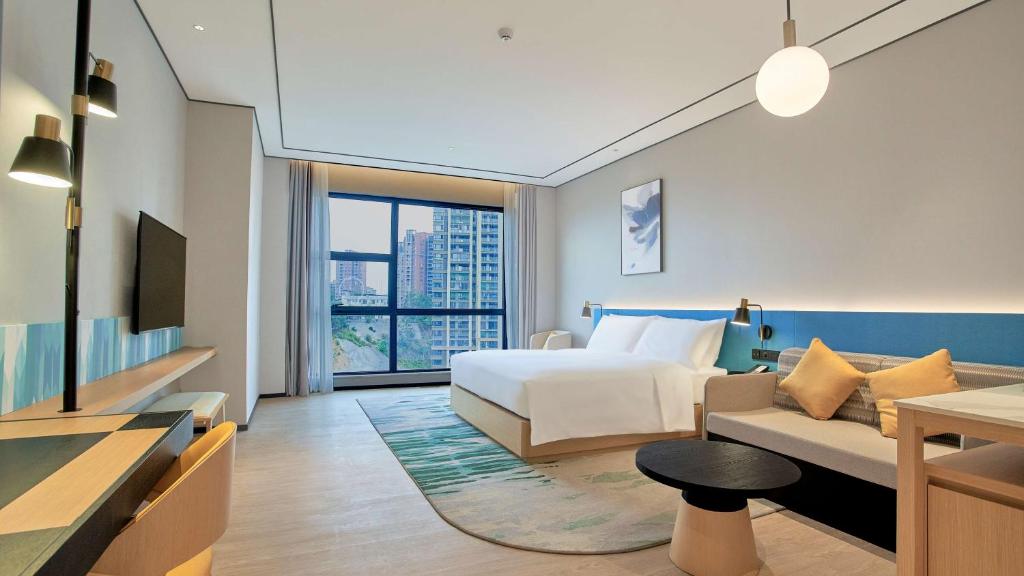 Hilton Garden Inn Chenzhou Beihu - Room King Superior - Piso Alto