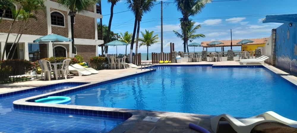 Bazén v ubytování San Bernardo Apart-Hotel nebo v jeho okolí