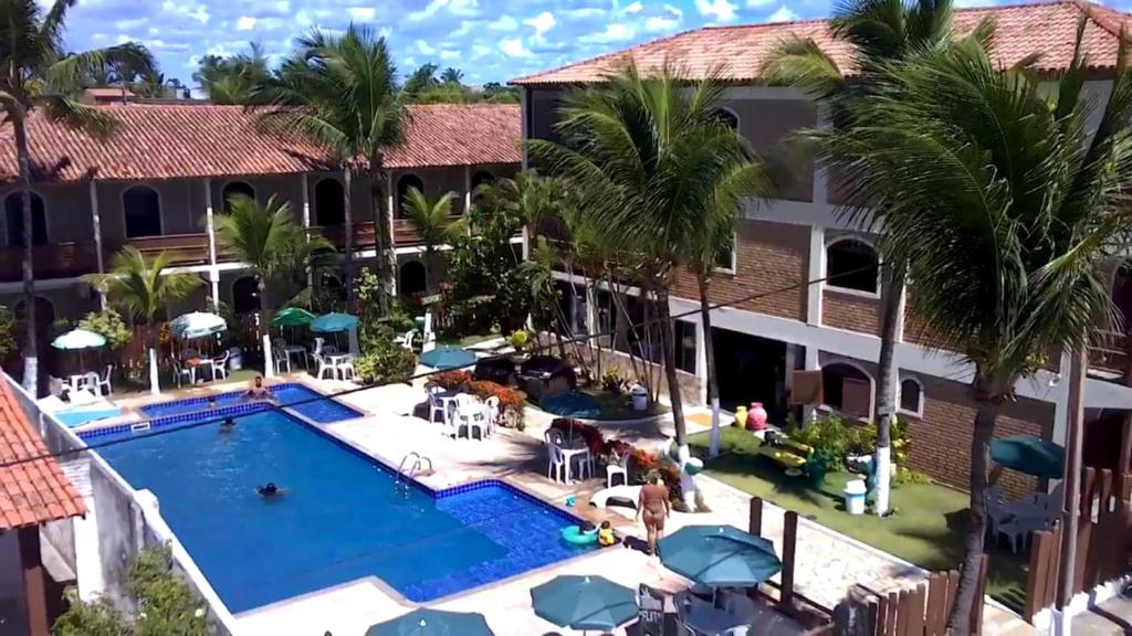 Bazén v ubytování San Bernardo Apart-Hotel nebo v jeho okolí