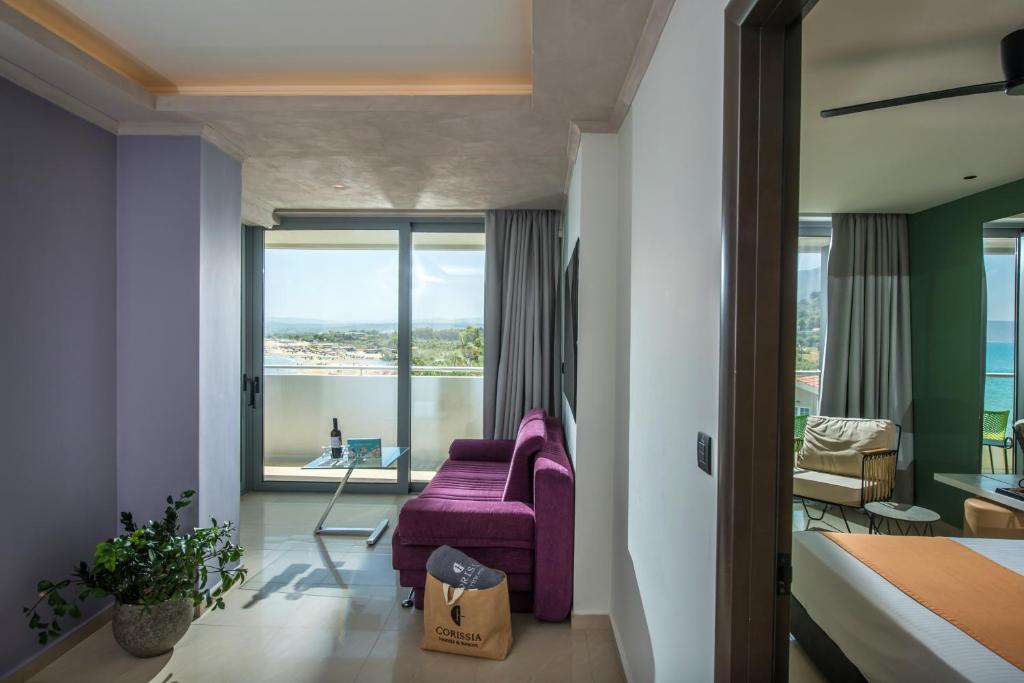 Posezení v ubytování Corissia Princess Hotel 