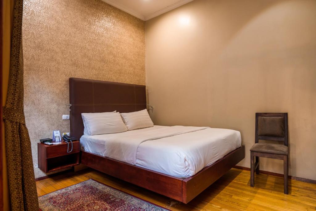 Postel nebo postele na pokoji v ubytování Santa Lucia House - Forum