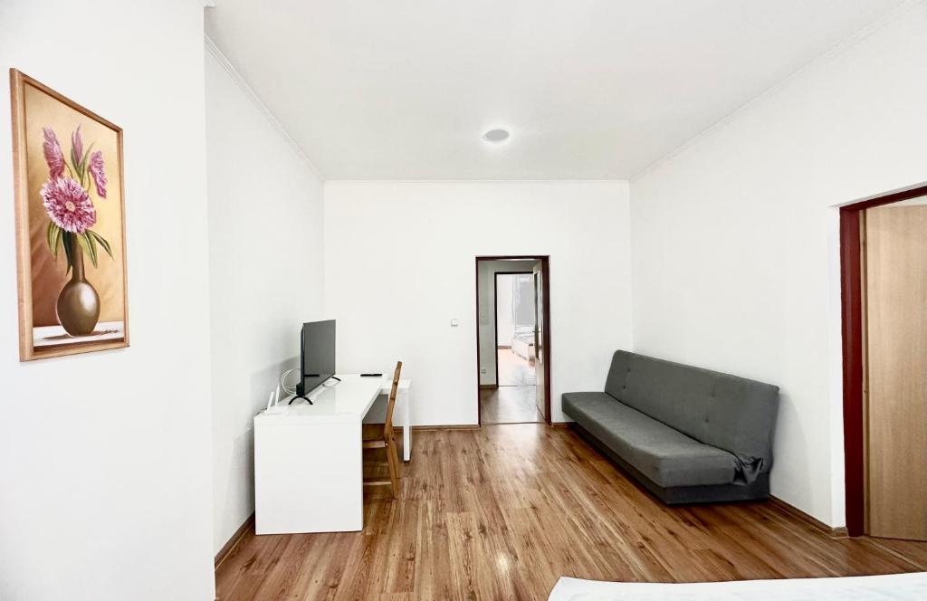 Posezení v ubytování Apartment Erika