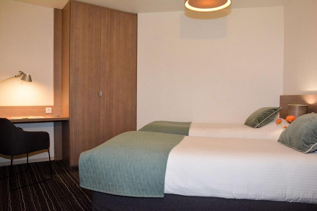 Postel nebo postele na pokoji v ubytování Best Western Plus La Marina