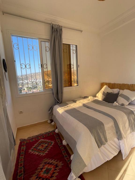 Voodi või voodid majutusasutuse kosasurfmorocco toas