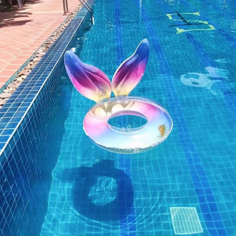 Bazén v ubytování Siam Tara Resort Chiangkhong nebo v jeho okolí