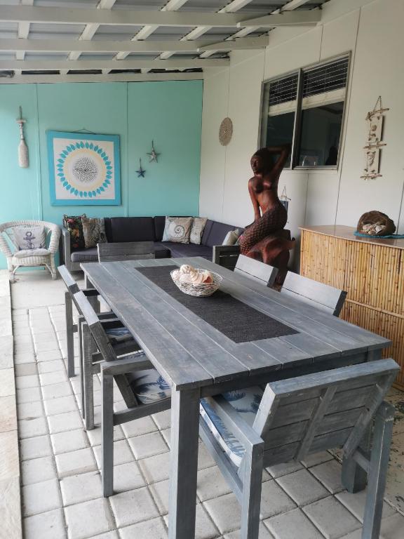 Posezení v ubytování Aqua Shack Jurien Bay
