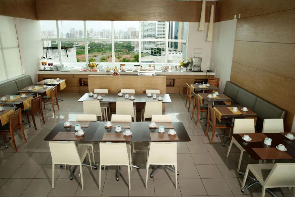Restaurace v ubytování Iguatemi Business & Flat by Avectur