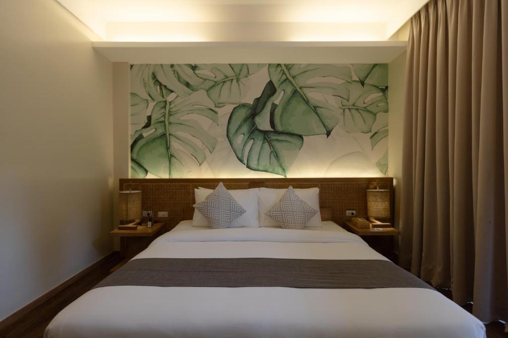 Uma cama ou camas num quarto em Isla Amara Resort