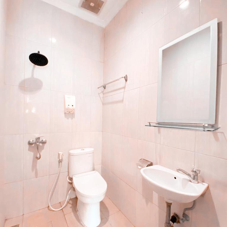 Koupelna v ubytování DINASTY STYLE HOTEL SOLO