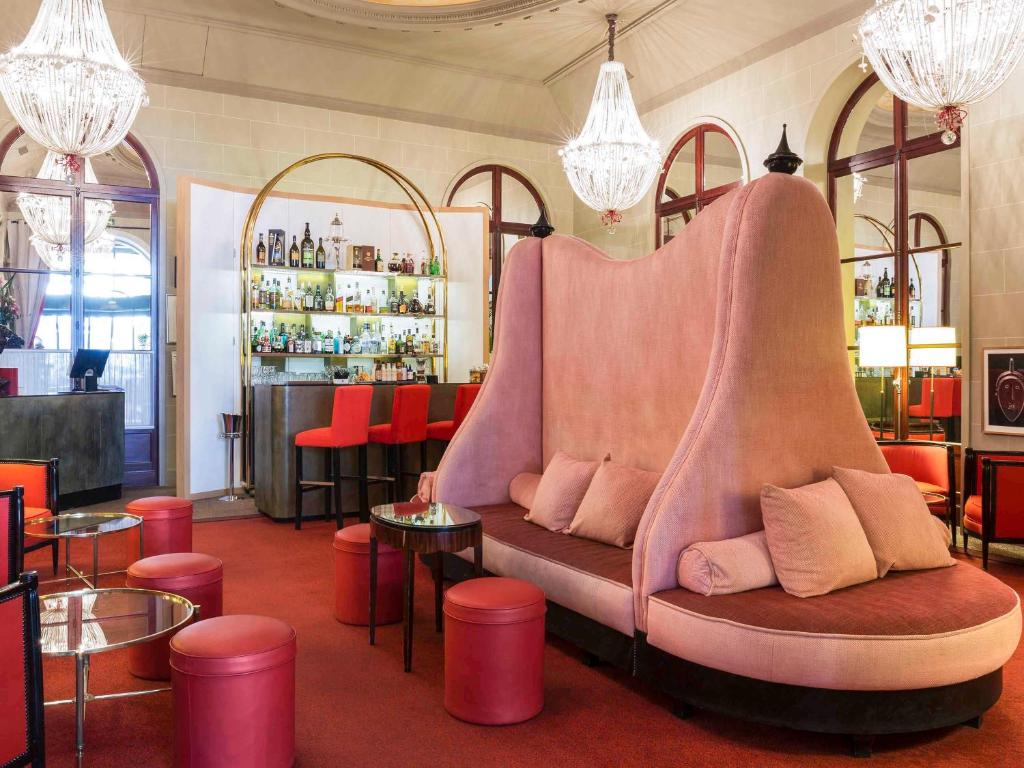 Posezení v ubytování Carlton Hotel Lyon - MGallery Collection