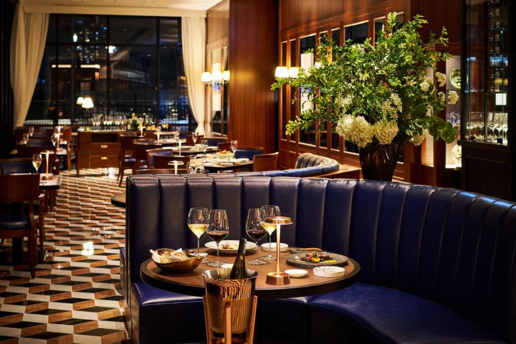 Posezení v ubytování Hilton Yokohama