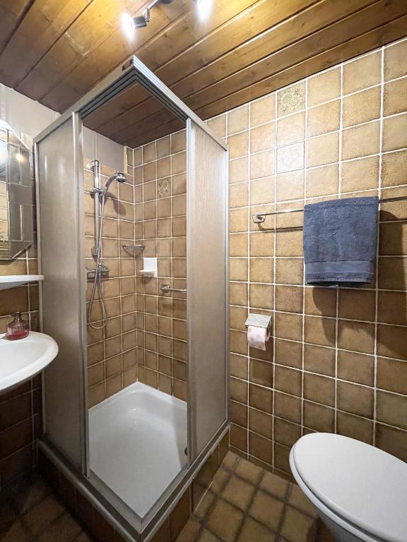 Koupelna v ubytování Haus Gertraud