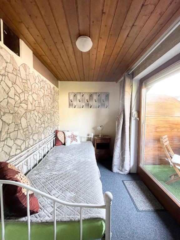 Postel nebo postele na pokoji v ubytování Haus Gertraud