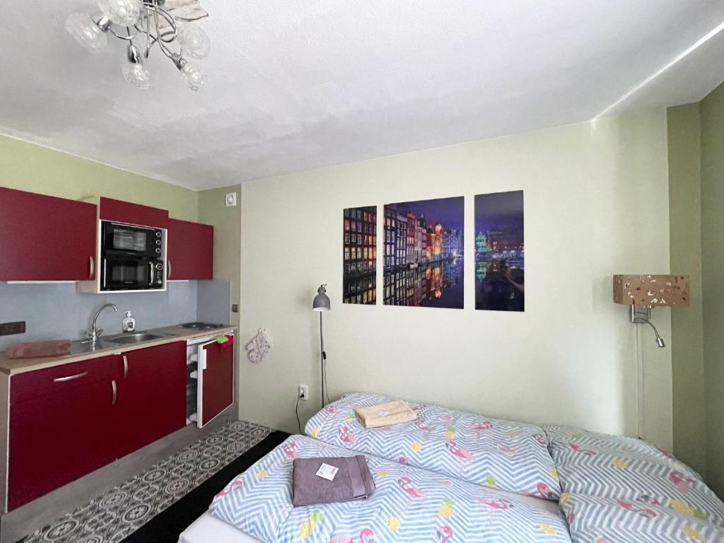 Kuchyň nebo kuchyňský kout v ubytování Haus Gertraud