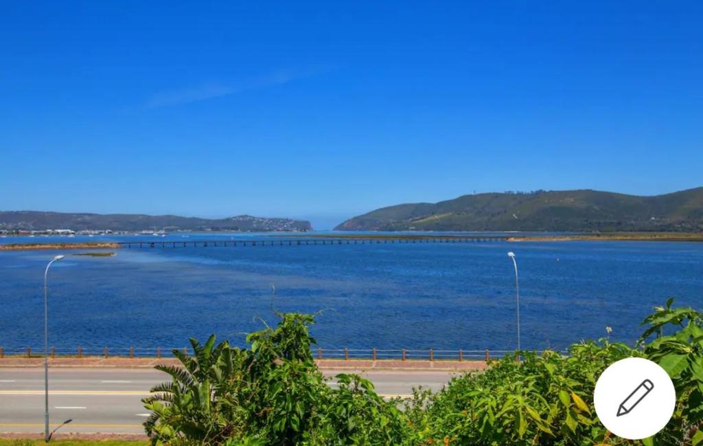a view of a large body of water at Paradise View in Knysna