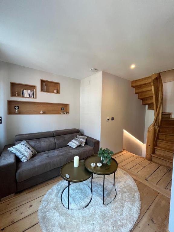 Posezení v ubytování Logement cocooning à Barr