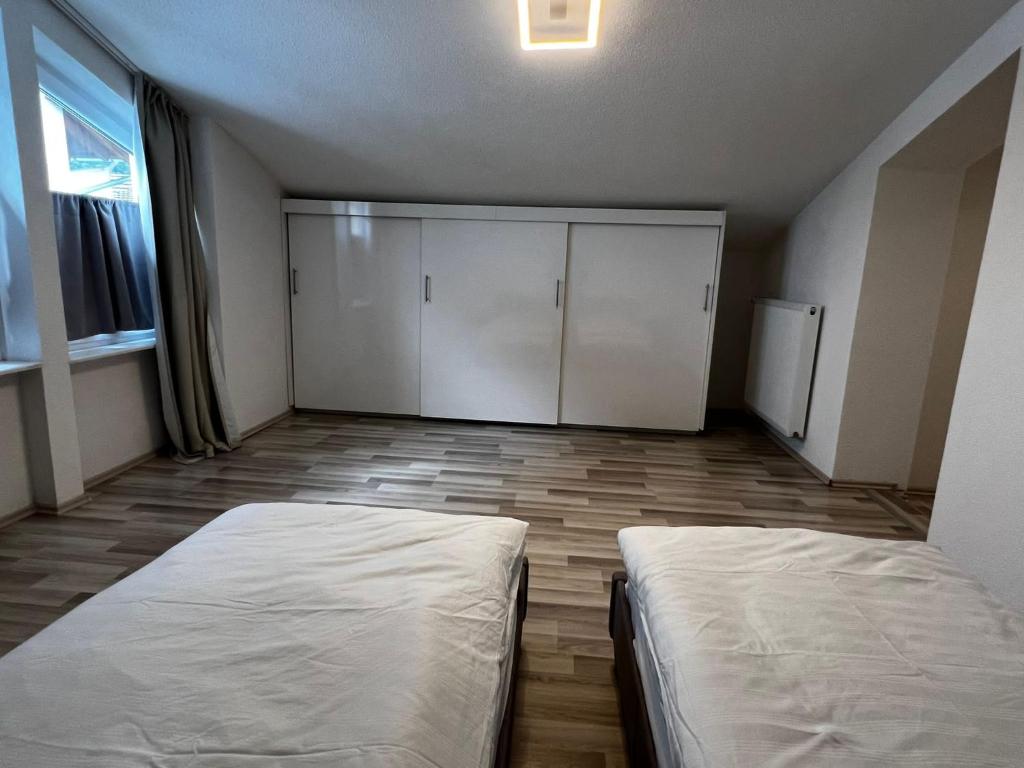 Postel nebo postele na pokoji v ubytování Ferienwohnung Bad Säckingen