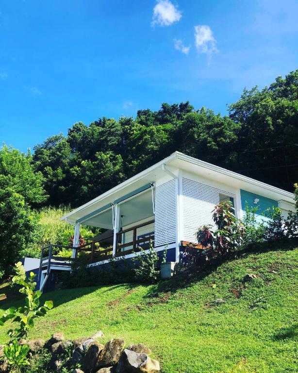 Zahrada ubytování Villa Ti Alizés