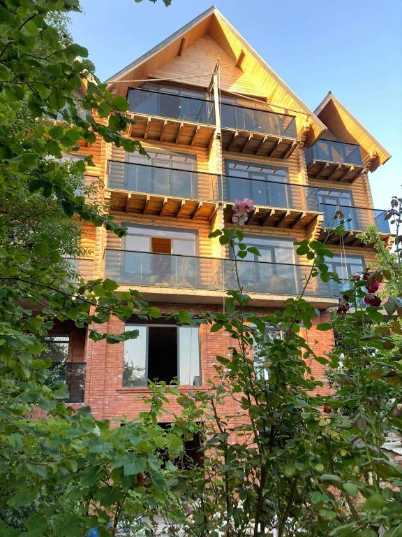 Budova, kde se hotel nachází