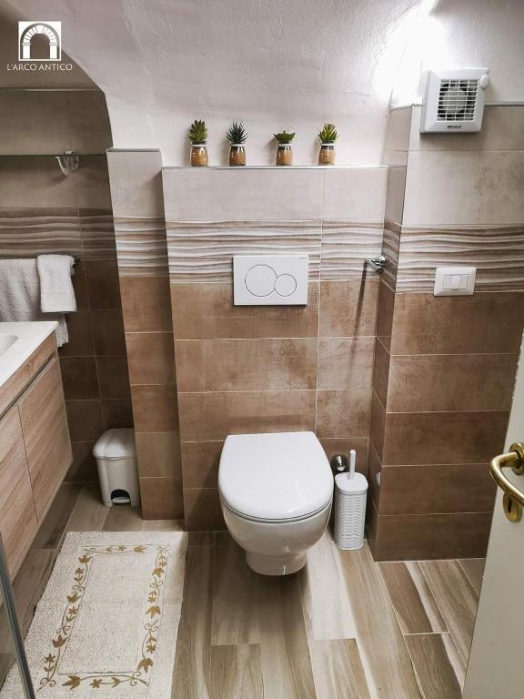 Koupelna v ubytování Arco Antico