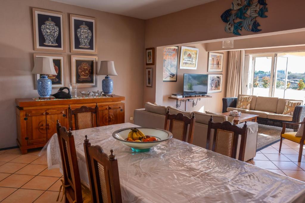 Kuchyň nebo kuchyňský kout v ubytování Tamarin Seaside Apartment