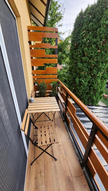 Balkón nebo terasa v ubytování Gore Dole