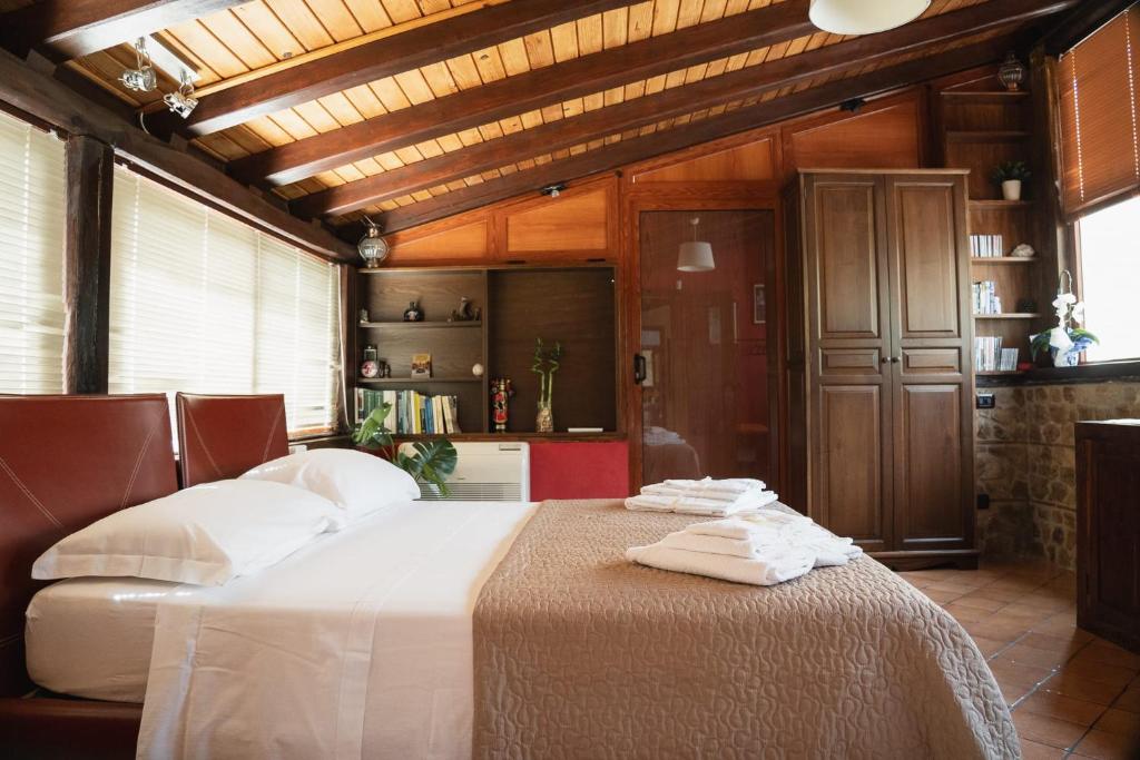 Postel nebo postele na pokoji v ubytování Relax Sicily House