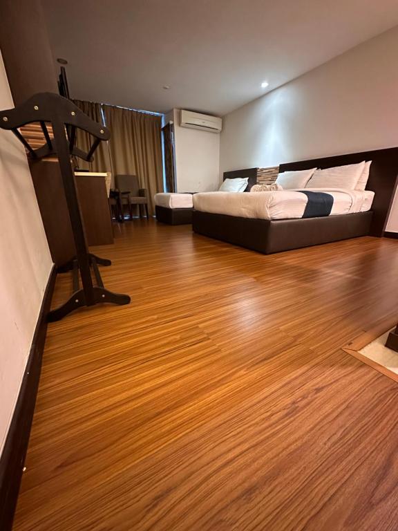 Postel nebo postele na pokoji v ubytování Sweet Studio Apartment