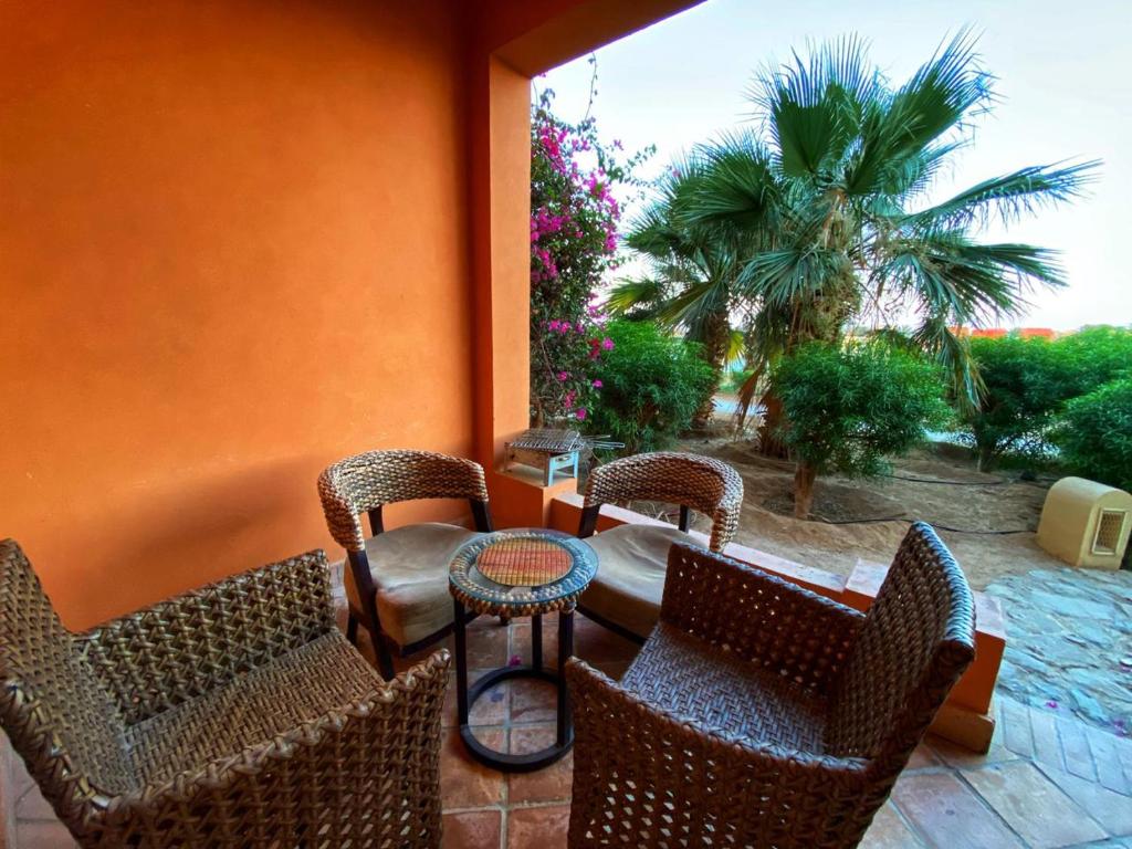 Posezení v ubytování Babel Apartments el gouna