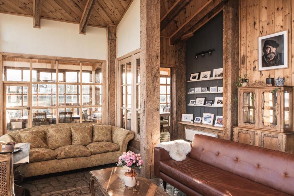 Posezení v ubytování Bories - Boutique Guest House