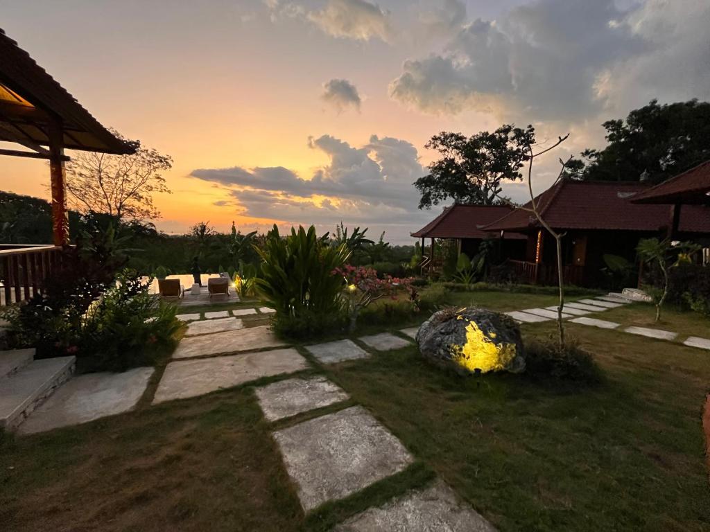Zahrada ubytování Sunset Hill Lembongan