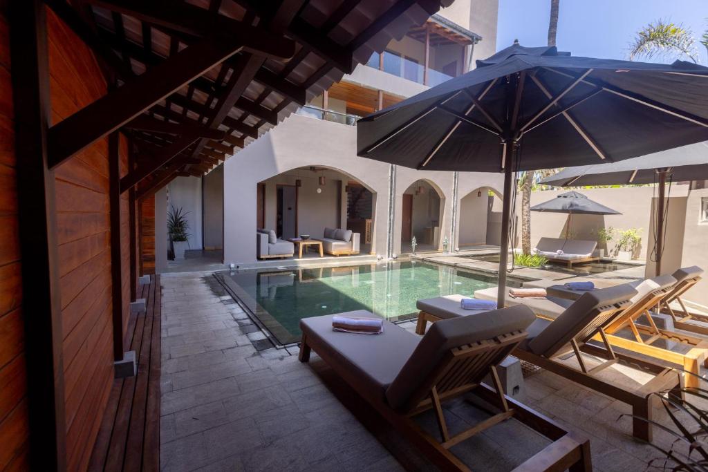 Bassein majutusasutuses BK Beach Boutique Hotel - Hikkaduwa või selle lähedal