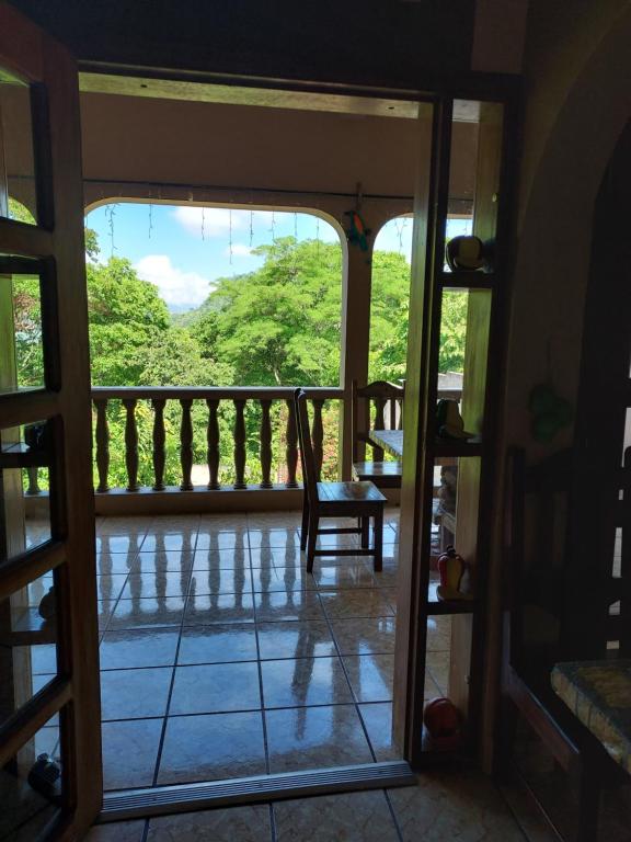 Balkón nebo terasa v ubytování Hotel La Escalinata