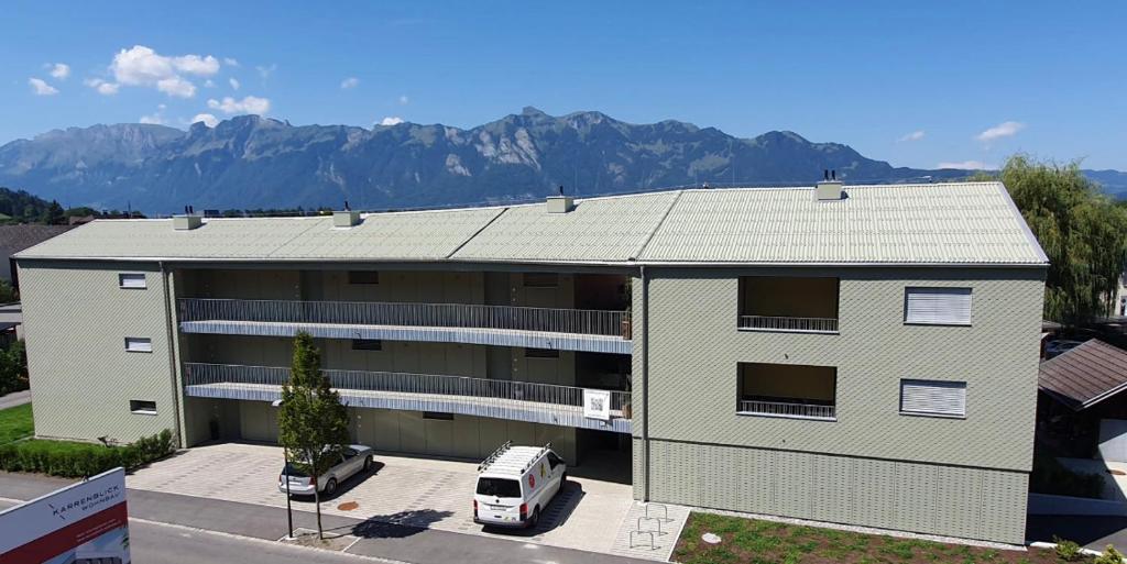 Nespecifikovaný výhled na hory nebo výhled na hory při pohledu z apartmánu