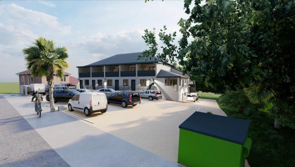 Budova, kde se apartmán nachází