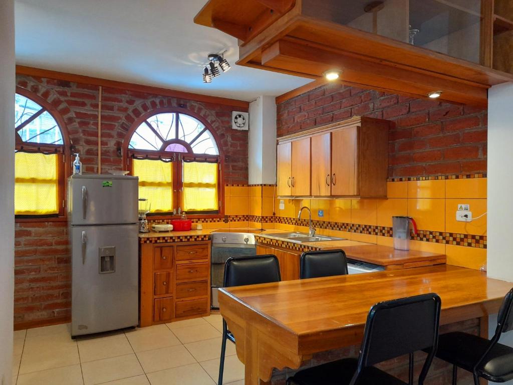 Kuchyň nebo kuchyňský kout v ubytování SIERRA VERDE-casa vacacional