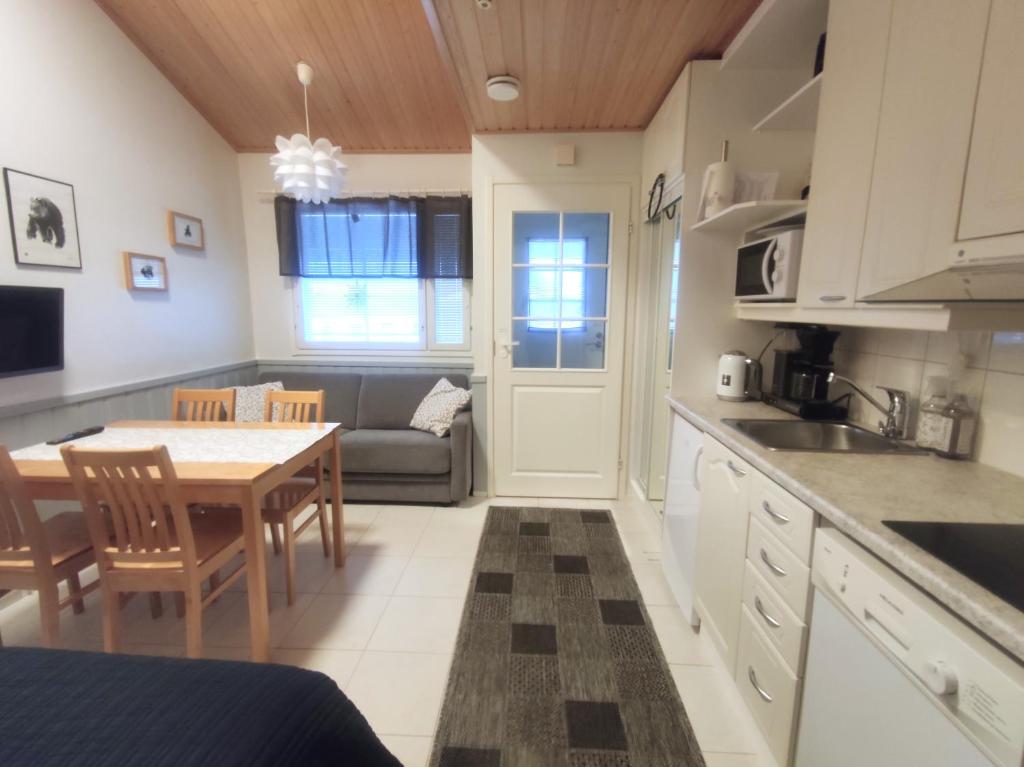 Majoituspaikan Leviloma - 27m2 B - Levi huoneisto loma-asunto Levistar majoitus - Levi apartment Levistar accommodation keittiö tai keittotila