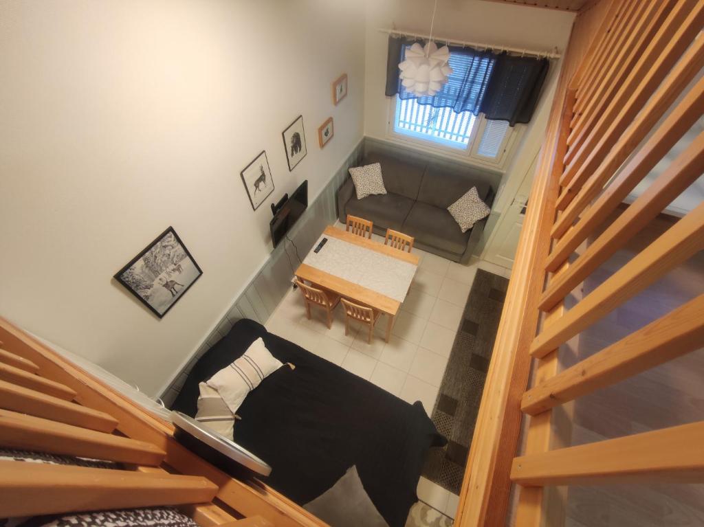 Oleskelutila majoituspaikassa Leviloma - 27m2 B - Levi huoneisto loma-asunto Levistar majoitus - Levi apartment Levistar accommodation