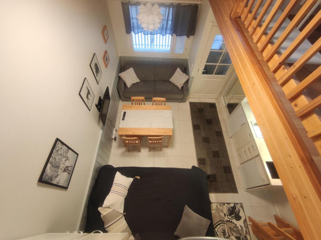 Oleskelutila majoituspaikassa Leviloma - 27m2 B - Levi huoneisto loma-asunto Levistar majoitus - Levi apartment Levistar accommodation