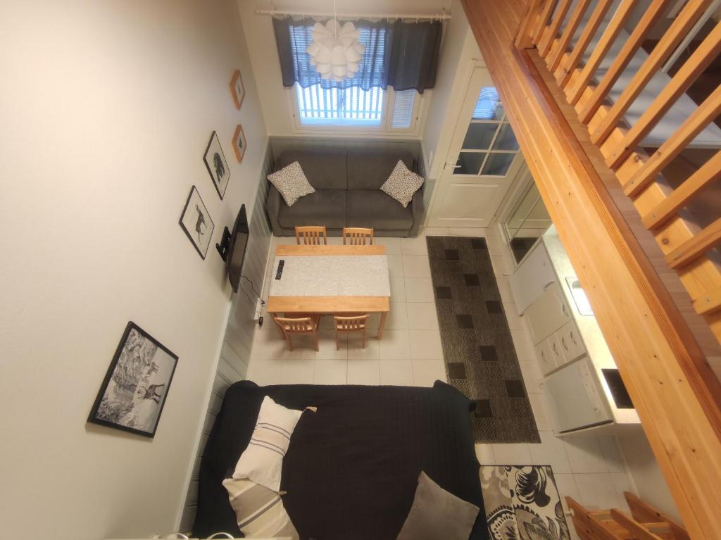 Oleskelutila majoituspaikassa Leviloma - 27m2 B - Levi huoneisto loma-asunto Levistar majoitus - Levi apartment Levistar accommodation