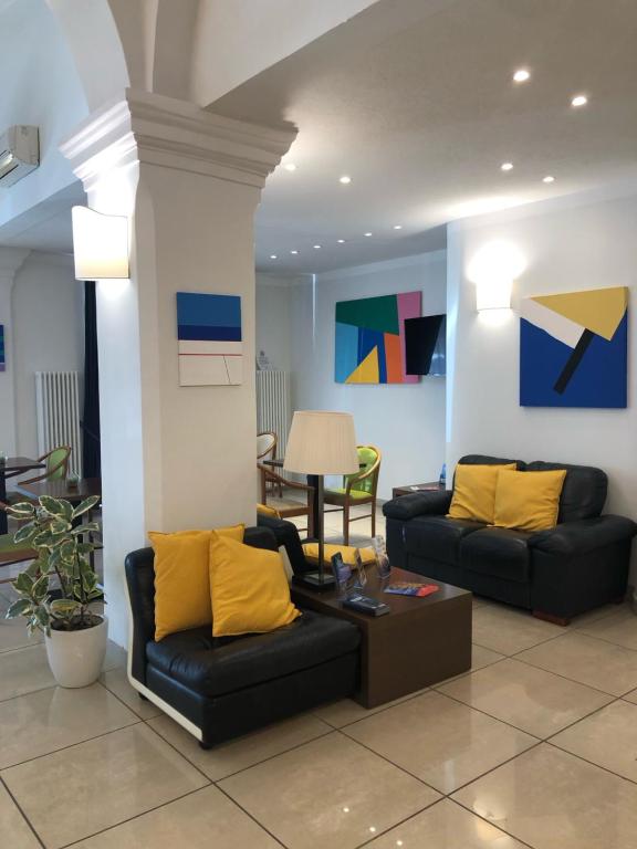 Posezení v ubytování Hotel Venezia