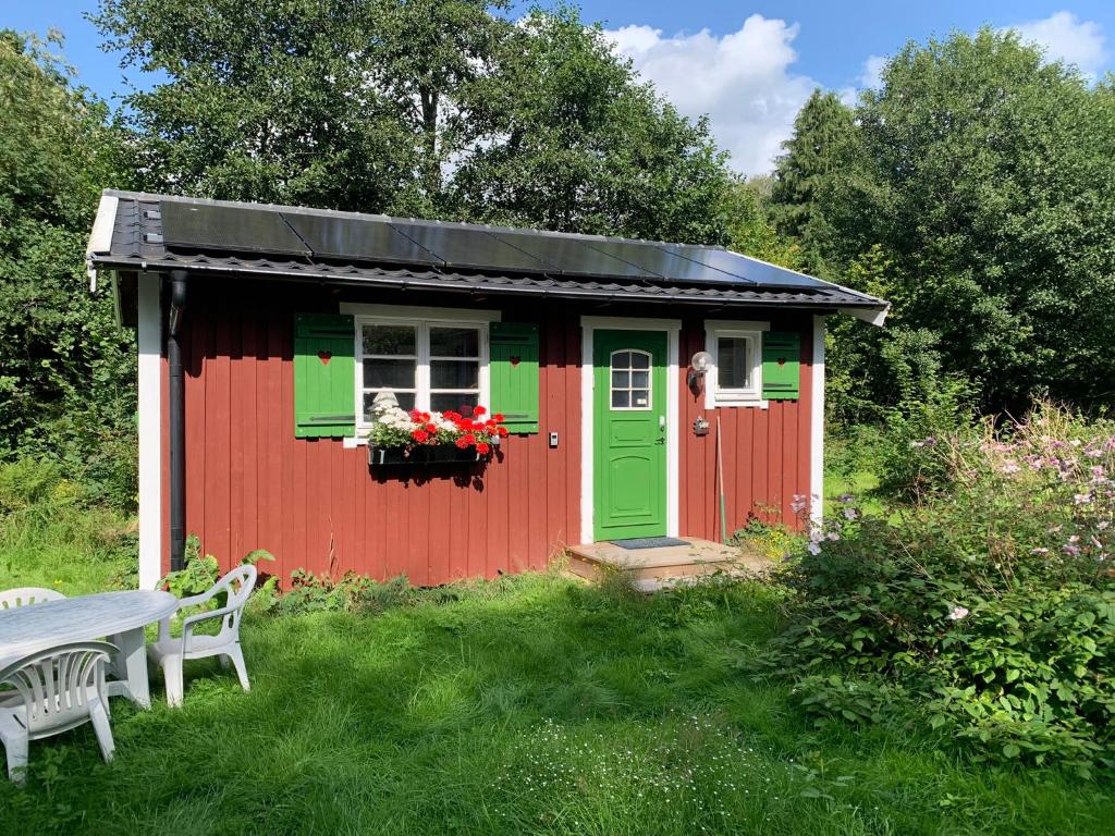 Zahrada ubytování Sätofta Hed